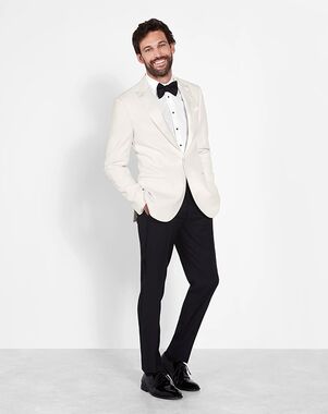 The Black Tux White Dinner Jacket Tuxedo Ivory Tuxedo
