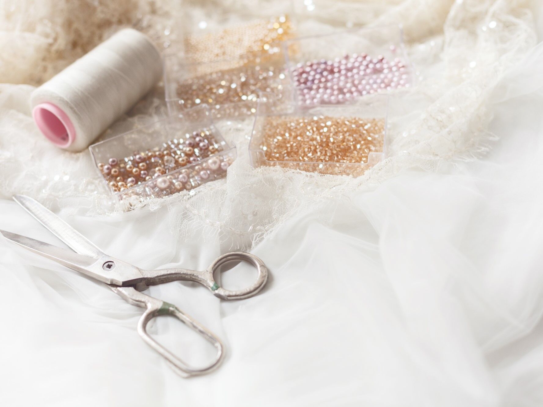 18 Glam Beaded Bridesmaid Dresses for 2024