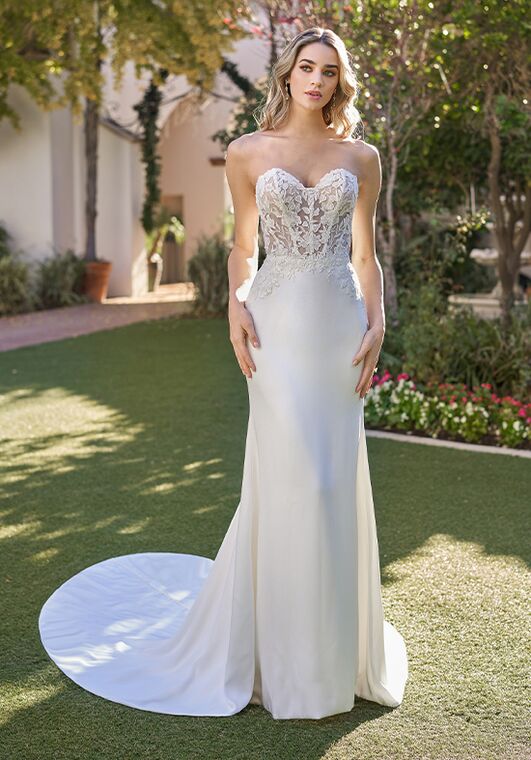 Jasmine Couture Serena Fit-and-Flare Wedding Dress - 3