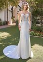 Jasmine Couture Serena Fit-and-Flare Wedding Dress - thumbnail - 3