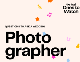 The Essential Interview Questions to Ask Photographers, According to The Knot Ones to Watch
