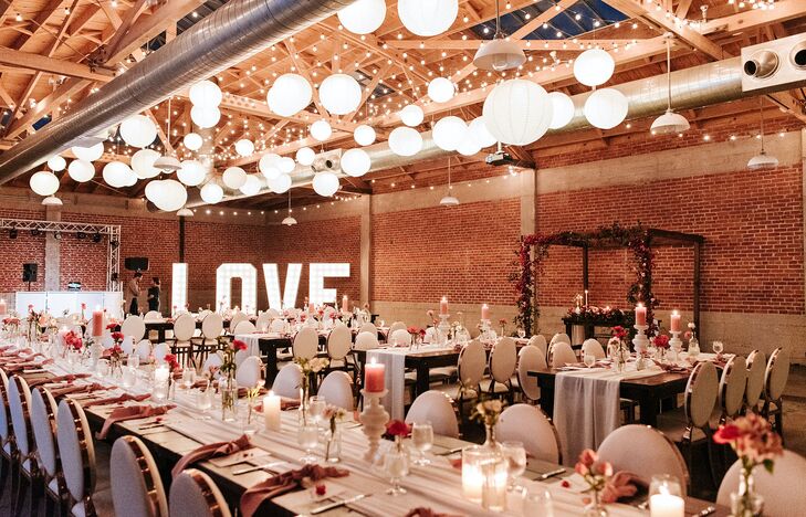 Industrial-Meets-Glam Reception at Sandbox in San Diego, California