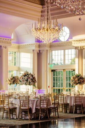 Glamorous Reception at Park Chateau Estate & Gardens in East Brunswick, New Jersey