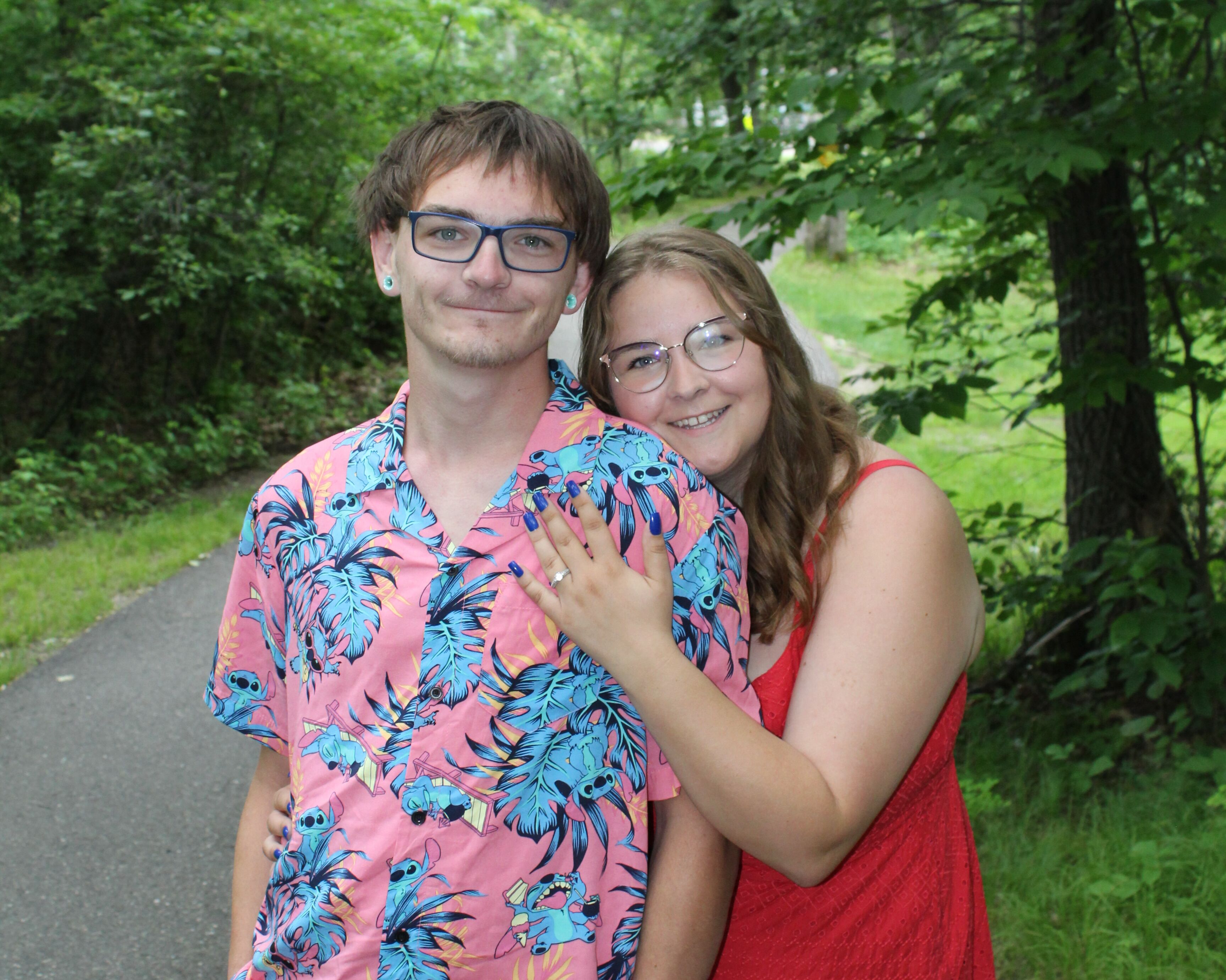 Picture of How we got engaged