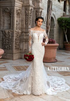 KITTYCHEN MONAIR, H2034 Mermaid Wedding Dress