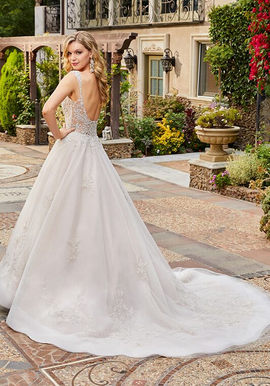 Casablanca Bridal 2398 McKenna Ball Gown Wedding Dress - 2