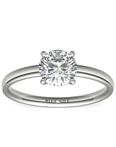 Blue Nile Round Cut Engagement Ring