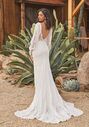 Lillian West 66265 Fit-and-Flare Wedding Dress - thumbnail - 2