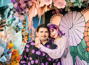 Much of Jenn Emerling (37 and a wedding and travel photographer) and Roque Rodriguez’s (42 and a designer and producer) love story centers around thei