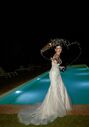 Adore by Justin Alexander Sawyer Trumpet Wedding Dress - thumbnail - 2