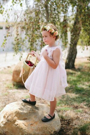 Whimsical Organza Flower Girl Dress