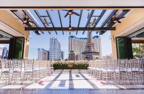 Stylish, Modern Las Vegas Destination Wedding