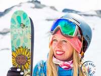 Athlete and former pro skier Jamie MoCrazy Crane-Mauzy