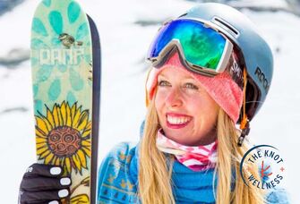 Athlete and former pro skier Jamie MoCrazy Crane-Mauzy
