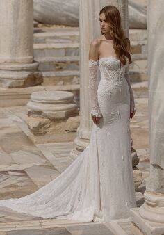 LOVE by Pnina Tornai for Kleinfeld 15018N Fit-and-Flare Wedding Dress