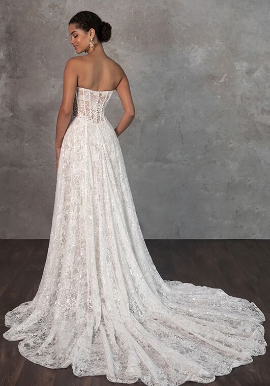 Essense of Australia D4176 A-Line Wedding Dress - 2