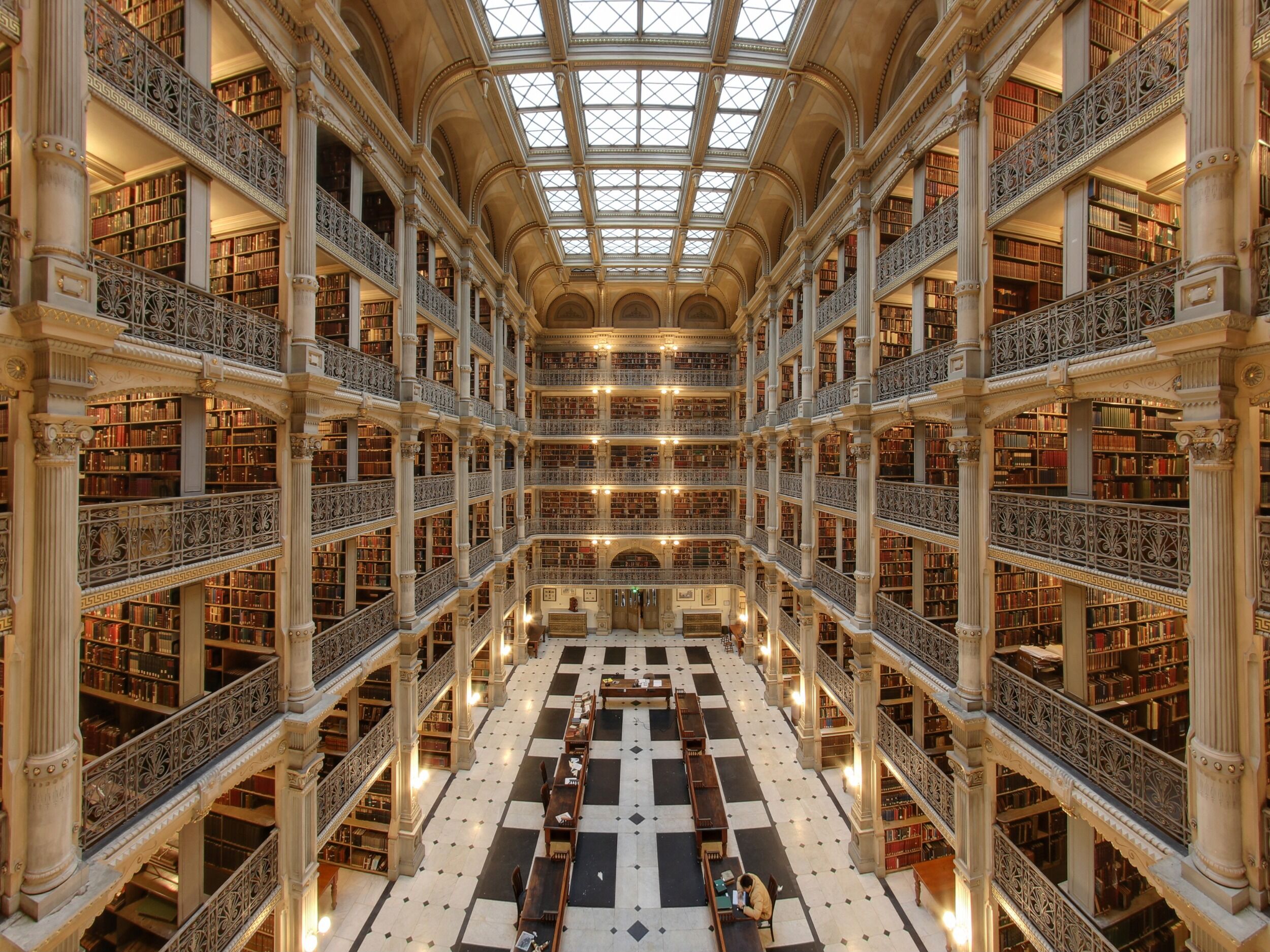 Picture of George Peabody Library