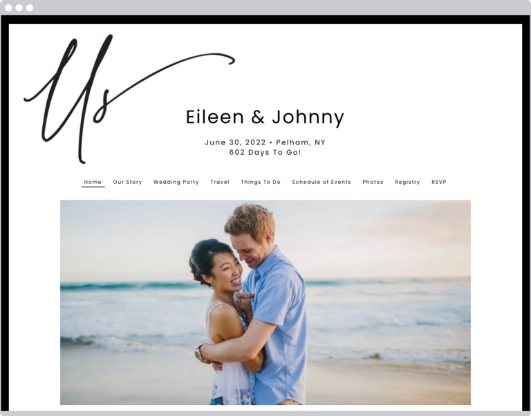 Free Wedding Website Builder: Examples & Templates | The Knot