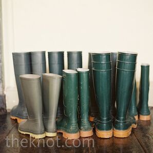 Rain Boot Bridesmaid Shoes