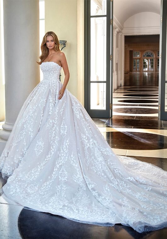 Demetrios DP470 Ball Gown Wedding Dress - 3