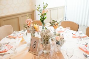 Simple, Framed Table Number