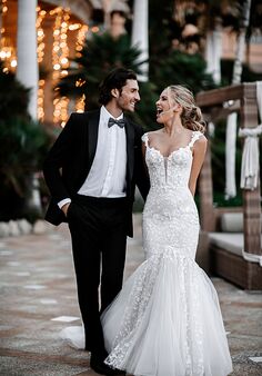 Abella Monika Mermaid and Trumpet Wedding Dress
