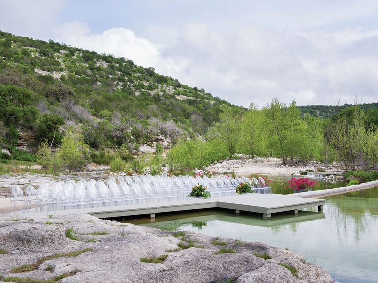 unique wedding ceremony seating