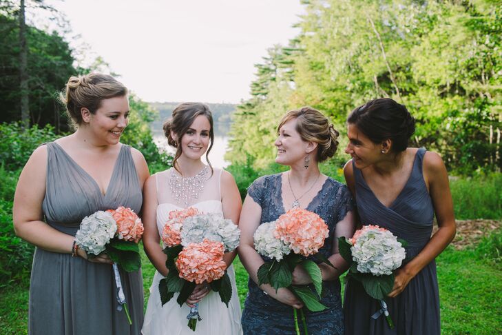 Blue J.Crew Bridesmaid Dresses