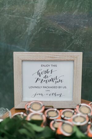 Homemade Himalayan Salt and Herb de Provence Favors