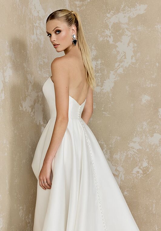 Justin Alexander Signature Lorde A-Line Wedding Dress - 3