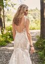 Lillian West 66351 Fit-and-Flare Wedding Dress - thumbnail - 3