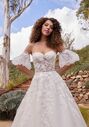 Beloved by Casablanca Bridal BL417 Otto A-Line Wedding Dress - thumbnail - 3