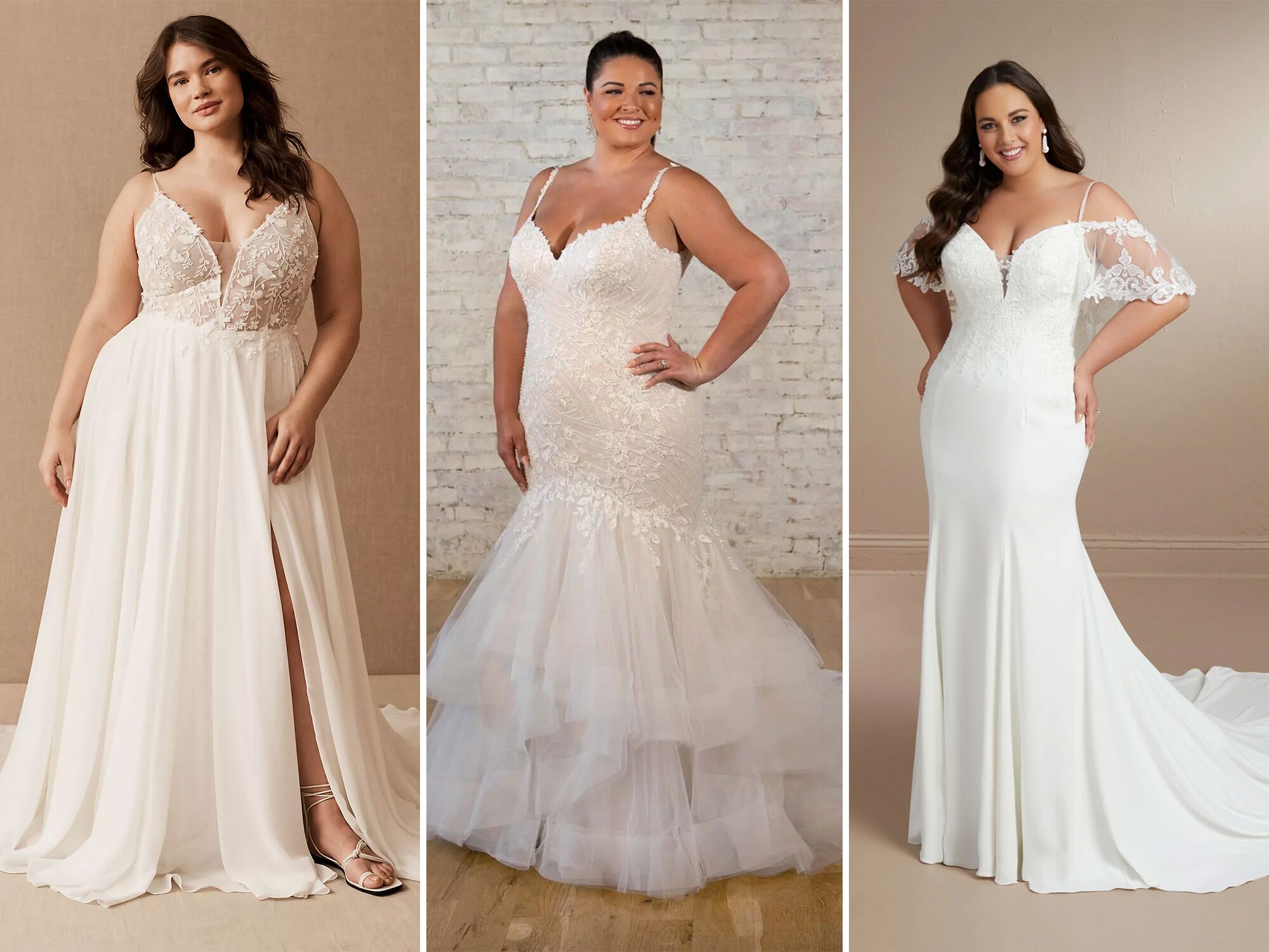 20 Best Plus-Size Wedding Dresses Boho, Casual, Sexy