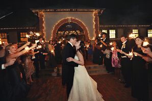 Kathryn and Justin's Grand Exit