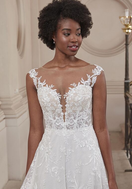 Adore by Justin Alexander Evangeline A-Line Wedding Dress - 2