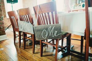 Mr. and Mrs. Reception Chairs