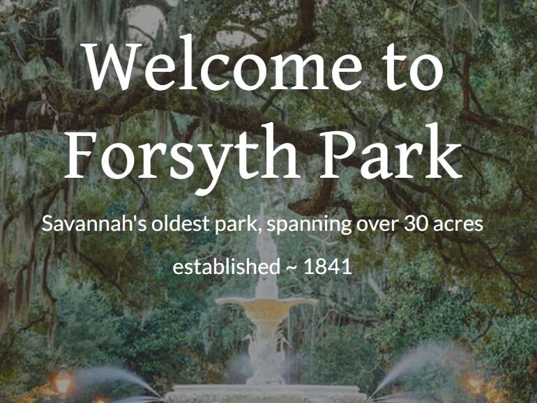 Picture of Forsyth Park