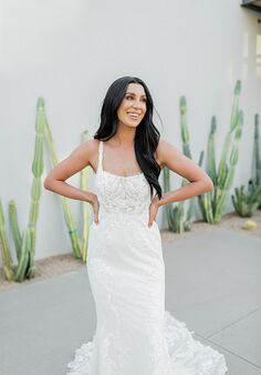 Martina Liana Luxe LE1106 Fit-and-Flare Wedding Dress