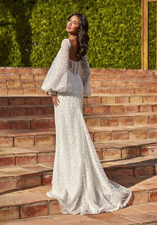 Simply Val Stefani Ojai Mermaid and Trumpet Wedding Dress - 2
