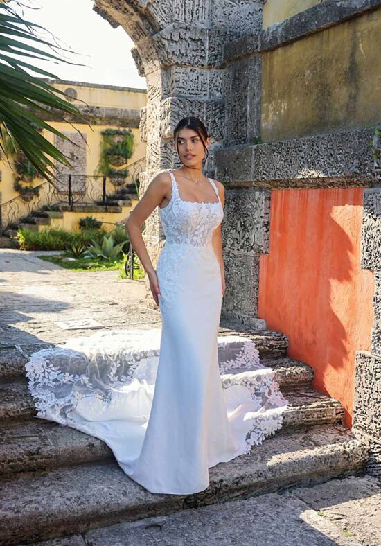 Stella York 7715 Column Wedding Dress - 1