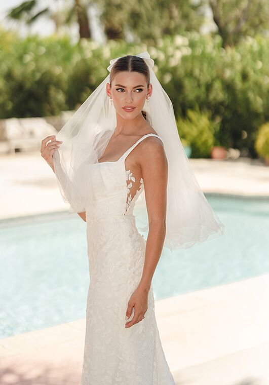 Stella York SY8253 Column Wedding Dress - 2