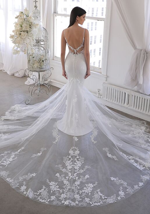Blue by Enzoani Opal Mermaid Wedding Dress - 2