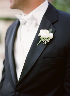 White Boutonniere