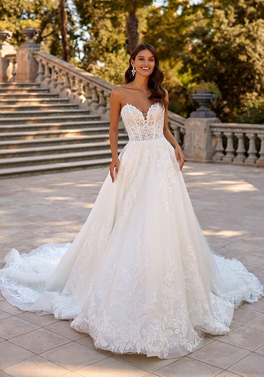 Val Stefani Belinda Mermaid Wedding Dress - 2