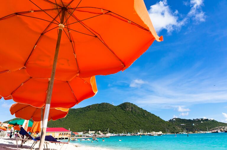 St. Marteen beach