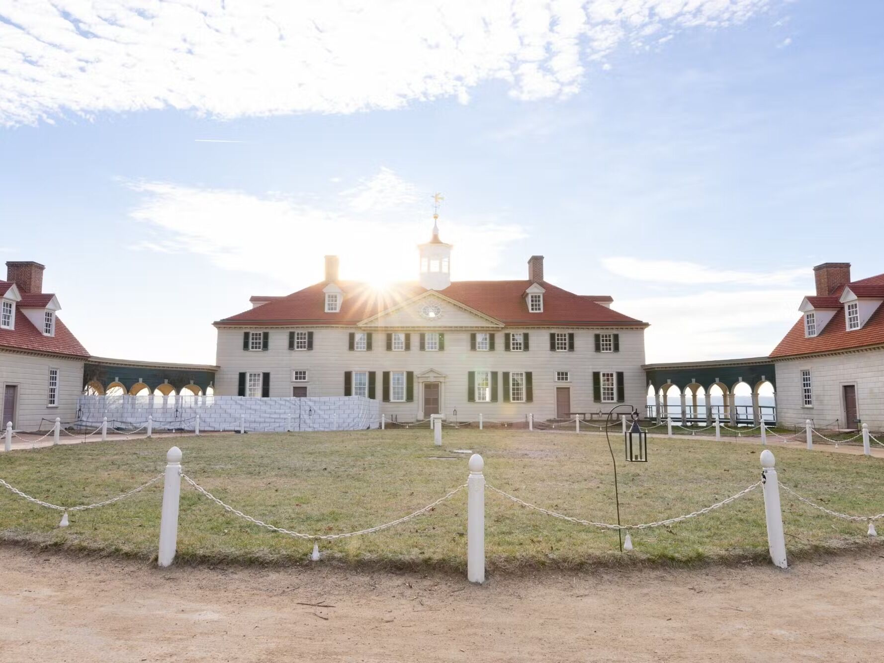 Picture of George Washington's Mount Vernon