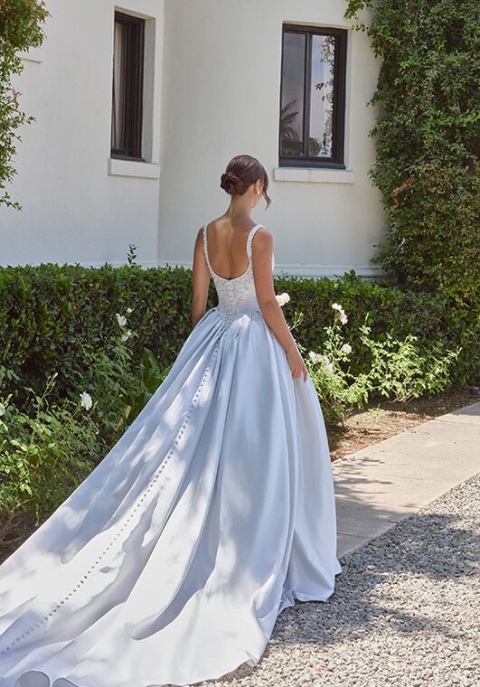 Essense of Australia D4485 Ball Gown Wedding Dress - 2