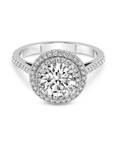 Friendly Diamonds Glamorous Cushion, Round, Oval Cut Engagement Ring