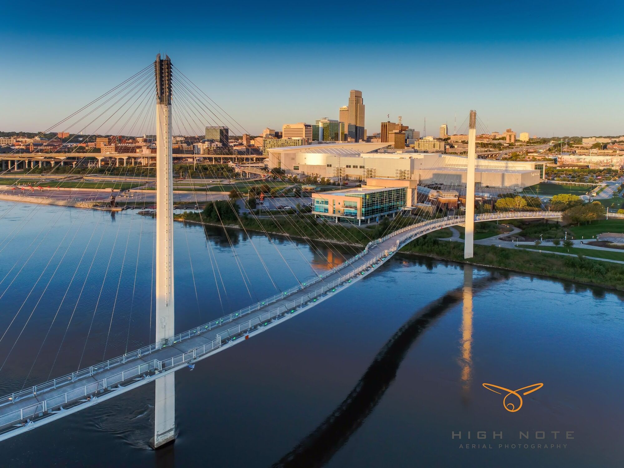 Picture of Bob Kerrey Pedestrian Bridge.