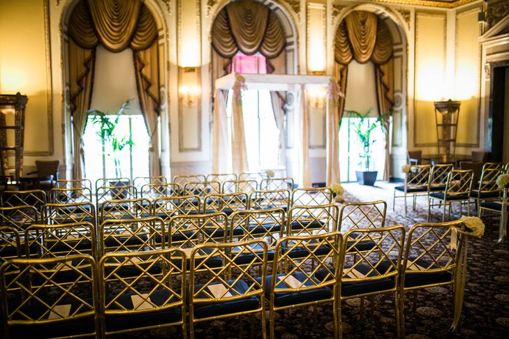 Elegant Langham Hotel Wedding Ceremony
